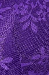 YOURS Plus Size Purple Floral Lace Padded T-Shirt Bra | Yours Clothing 6