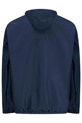 JACK & JONES Big & Tall Navy Blue Lightweight Jacket | BadRhino 4