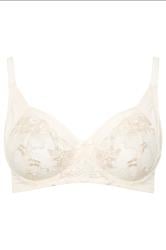 YOURSET 2 PACK Plus Size Navy Blue & White Floral Embroidered Underwired Bras | Yours Clothing 11