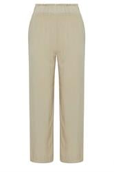PixieGirl Petite Natural Brown Acid Wash Wide Leg Trousers