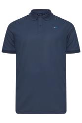 BadRhino Golf Big & Tall Navy Blue Pique Polo Shirt