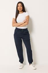 M&Co Petite 2 PACK Navy Blue Cuffed Joggers | M&Co 2
