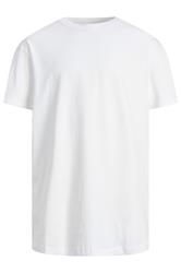 JACK & JONES Big & Tall White Oversized T-Shirt