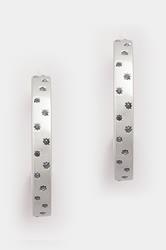 Silver Tone Star Diamante Hoop Earrings | Yours Clothing 3