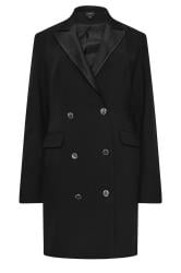 STAR Black Tuxedo Button Detail Dress | StarByJM 9