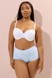 YOURSET 5 PACK Plus Size Blue Floral Print Full Briefs | Yours Clothing 4