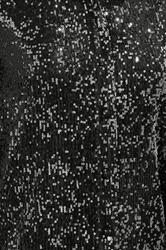 LTS Tall Black & Silver Sequin Embellished Shirt | Long Tall Sally 5