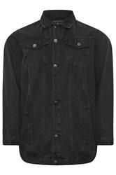 BadRhino Big & Tall Black Denim Jacket | BadRhino 7