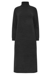 PixieGirl Petite Women's Black Knitted Roll Neck Jumper Dress | PixieGirl 6