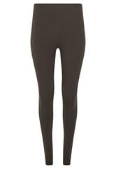 M&Co Chocolate Brown Stretch Leggings