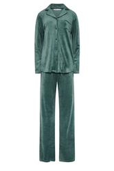LTS Tall Green Super Luxe Touch Pyjama Set