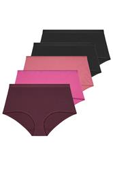 YOURS 5 PACK Plus Size Purple Full Briefs | Yours Clothing 3