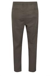 BadRhino Big & Tall Brown Textured Trousers | BadRhino 7