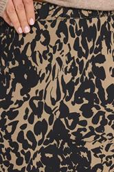LTS Tall Women's Black Abstract Print Cotton Maxi Skirt | Long Tall Sally 4