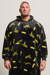 BadRhino Big & Tall Black Batman Blanket Hoodie | BadRhino 2