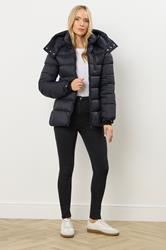 LTS Tall Black Padded Ski Coat | Long Tall Sally 2