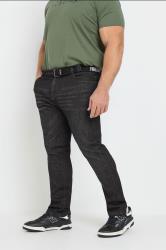 FIRETRAP Big & Tall Black Wash Jeans | BadRhino 3