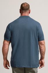 BadRhino Big & Tall Dark Blue Core Polo Shirt | BadRhino 2