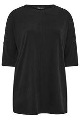 YOURS Curve Black Soft Touch Button Top