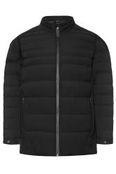 BadRhino Big & Tall Black Waterproof Puffer Jacket | BadRhino 2