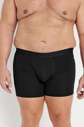 JACK & JONES Big & Tall 5 PACK Tone Black Boxers | BadRhino 2