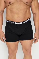 JACK & JONES Black 3 Pack Trunks 4