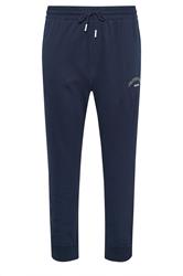 JACK & JONES Big & Tall Navy Blue Joggers