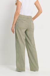 LTS Tall Women's Sage Green Wide Leg Trousers | Long Tall Sally 2