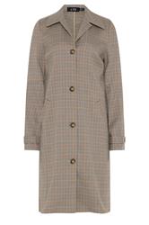 LTS Tall Women's Natural Brown Check Car Coat | Long Tall Sally  6