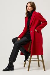 M&Co Red Midi Tailored Formal Coat | M&Co 3
