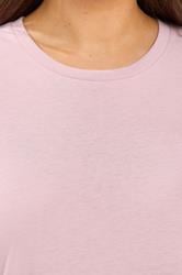 YOURSET 3 PACK Plus Size Chocolate Brown & Pink Core T-Shirts | Yours Clothing 8