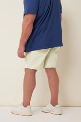 BadRhino Big & Tall 2 PACK Stone Brown & Navy Blue Stretch Chino Shorts | BadRhino 5