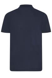 BadRhino 3 Pack Black & Navy Blue Plain Polo Shirts | BadRhino 7