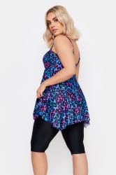 Plus Size Black Long Swim Shorts | Yours Clothing 4