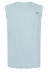 JACK & JONES 3 PACK Big & Tall White, Black, and Light Blue Tanktops | BadRhino 8
