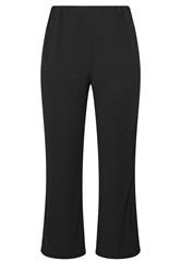 LIMITED COLLECTION Plus Size Black Textured Wide Leg Trousers | Yours Clothing 5