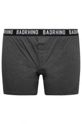 BadRhino Big & Tall 5 PACK Black & Grey Button Up Loose Fit Boxers | BadRhino 6