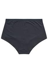 YOURS Curve Navy Blue Floral Embroidered Full Briefs | Yours Clothing 6