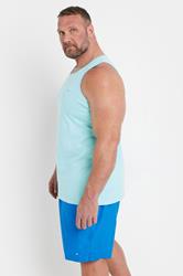 BadRhino Big & Tall 3 PACK Light Blue & Orange Vest Tops | BadRhino 4