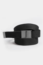BadRhino Black Canvas Webbing Belt | BadRhino 1