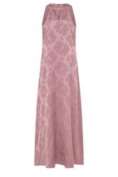 LTS Tall Women's Pink Jacquard Halterneck Maxi Dress | Long Tall Sally 5