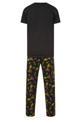 BadRhino Big & Tall Black Grinch Pyjama Set | BadRhino 6