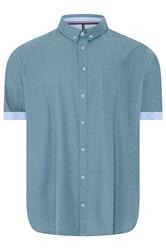 BadRhino Big & Tall Light Blue Slub Shirt
