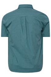 BadRhino Big & Tall Blue Gingham Check Shirt | BadRhino 8