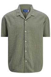 JACK & JONES Big & Tall Light Blue Resort Shirt | BadRhino 2