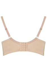 YOURS Plus Size Nude Moulded Underwired New T-Shirt Bra | Yours Clothing 7