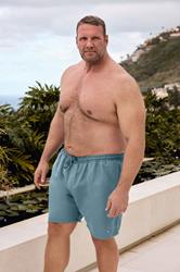 BadRhino Big & Tall Petrol Blue Swim Shorts | BadRhino 3