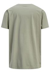 JACK & JONES Big & Tall Vetiver Green Basic T-Shirt | BadRhino 5