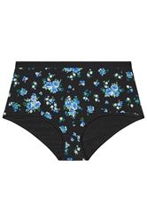 YOURSET 5 PACK Plus Size Black Floral Full Briefs | Yours Clothing 6
