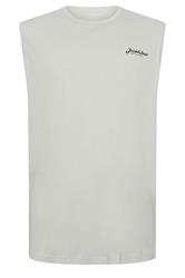 JACK & JONES 3 PACK Big & Tall White, Black, and Light Blue Tanktops | BadRhino 5